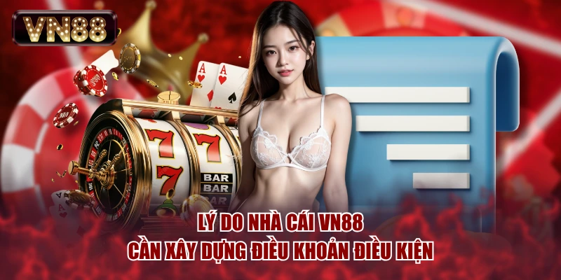 Lý do nhà cái VN88 cần xây dựng điều khoản điều kiện